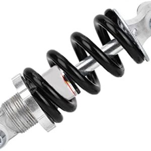 VLUOO Bike Shock Absorbers, Strong and Durable Bicycle Mountain Bike Rear Suspension Spring Shock Absorber with Two Screws for Outdoor Cycling and Activities