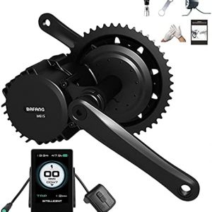 BAFANG 48V 750W Mid Drive Kit, 8Fun BBS02 Electric Bike Mid Mount Motor with Display & Chainring, DIY eBike Conversion Kit for Mountain Bicycle Road Bicycles Commuter Bikes (NO Battery)