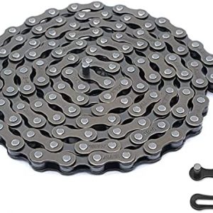 Hycline Bike Chain 6/7/8-Speed,Bicycle Chain 1/2×3/32 Inch,Special Steel for Road Mountain Racing Cycling (116 Links)